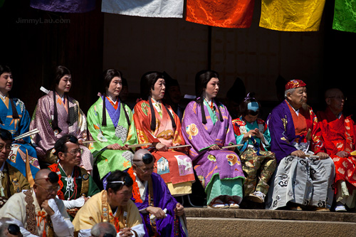 醍醐寺古服表演